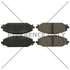 Centric 105.60480 Disc Brake Pad Set Posi Quiet Ceramic Brake Pads with Shims and Hardware