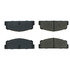 102.00710 by CENTRIC - C-Tek Semi-Metallic Brake Pads with Shims