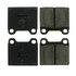 102.00960 by CENTRIC - C-Tek Semi-Metallic Brake Pads with Shims