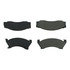 102.01020 by CENTRIC - C-Tek Semi-Metallic Brake Pads with Shims