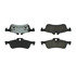 100.10600 by CENTRIC - Centric Original Equipment Formula Brake Pads with Hardware