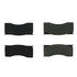 102.00010 by CENTRIC - C-Tek Semi-Metallic Brake Pads with Shims