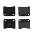 Centric 102.00090 Disc Brake Pad Set C-Tek Semi-Metallic Brake Pads with Shims