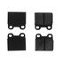 102.00300 by CENTRIC - C-Tek Semi-Metallic Brake Pads with Shims