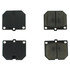 102.01140 by CENTRIC - C-Tek Semi-Metallic Brake Pads with Shims