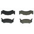 102.01230 by CENTRIC - C-Tek Semi-Metallic Brake Pads with Shims