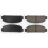 102.01310 by CENTRIC - C-Tek Semi-Metallic Brake Pads with Shims