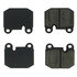 102.01740 by CENTRIC - C-Tek Semi-Metallic Brake Pads with Shims
