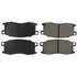 102.01760 by CENTRIC - C-Tek Semi-Metallic Brake Pads with Shims