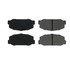 102.01780 by CENTRIC - C-Tek Semi-Metallic Brake Pads with Shims