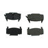 102.01910 by CENTRIC - C-Tek Semi-Metallic Brake Pads with Shims