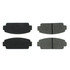 102.01960 by CENTRIC - C-Tek Semi-Metallic Brake Pads with Shims