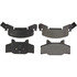 102.02140 by CENTRIC - C-Tek Semi-Metallic Brake Pads with Shims