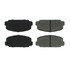 102.02260 by CENTRIC - C-Tek Semi-Metallic Brake Pads with Shims