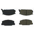 102.02450 by CENTRIC - C-Tek Semi-Metallic Brake Pads with Shims