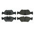 102.02530 by CENTRIC - C-Tek Semi-Metallic Brake Pads with Shims