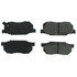 102.02560 by CENTRIC - C-Tek Semi-Metallic Brake Pads with Shims