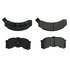 102.02610 by CENTRIC - C-Tek Semi-Metallic Brake Pads with Shims