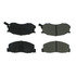 102.02630 by CENTRIC - C-Tek Semi-Metallic Brake Pads with Shims