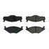 102.02800 by CENTRIC - C-Tek Semi-Metallic Brake Pads with Shims