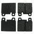 102.02870 by CENTRIC - C-Tek Semi-Metallic Brake Pads with Shims