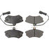 102.02900 by CENTRIC - C-Tek Semi-Metallic Brake Pads with Shims