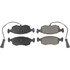 102.02980 by CENTRIC - C-Tek Semi-Metallic Brake Pads with Shims