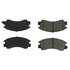 102.03110 by CENTRIC - C-Tek Semi-Metallic Brake Pads with Shims