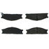 102.03330 by CENTRIC - C-Tek Semi-Metallic Brake Pads with Shims