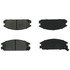 102.03340 by CENTRIC - C-Tek Semi-Metallic Brake Pads with Shims