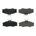 102.03380 by CENTRIC - C-Tek Semi-Metallic Brake Pads with Shims