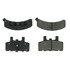 102.03690 by CENTRIC - C-Tek Semi-Metallic Brake Pads with Shims