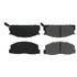 102.03880 by CENTRIC - C-Tek Semi-Metallic Brake Pads with Shims