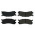 102.03900 by CENTRIC - C-Tek Semi-Metallic Brake Pads with Shims
