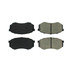 102.03890 by CENTRIC - C-Tek Semi-Metallic Brake Pads with Shims