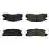 102.03980 by CENTRIC - C-Tek Semi-Metallic Brake Pads with Shims