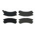 102.0401 by CENTRIC - C-Tek Semi-Metallic Brake Pads with Shims