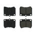 102.04020 by CENTRIC - C-Tek Semi-Metallic Brake Pads with Shims