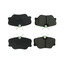 102.04230 by CENTRIC - C-Tek Semi-Metallic Brake Pads with Shims