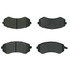 102.04220 by CENTRIC - C-Tek Semi-Metallic Brake Pads with Shims