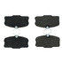 102.04250 by CENTRIC - C-Tek Semi-Metallic Brake Pads with Shims