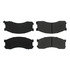 102.04280 by CENTRIC - C-Tek Semi-Metallic Brake Pads with Shims