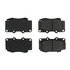 102.04360 by CENTRIC - C-Tek Semi-Metallic Brake Pads with Shims