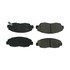 102.04650 by CENTRIC - C-Tek Semi-Metallic Brake Pads with Shims