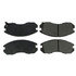 102.04700 by CENTRIC - C-Tek Semi-Metallic Brake Pads with Shims