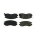 102.04840 by CENTRIC - C-Tek Semi-Metallic Brake Pads with Shims