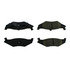 102.05120 by CENTRIC - C-Tek Semi-Metallic Brake Pads with Shims