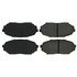 102.05250 by CENTRIC - C-Tek Semi-Metallic Brake Pads with Shims