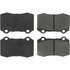 102.05920 by CENTRIC - C-Tek Semi-Metallic Brake Pads with Shims