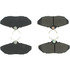102.05990 by CENTRIC - C-Tek Semi-Metallic Brake Pads with Shims
